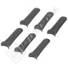 Flymo FLY014 Plastic Lawnmower Blades - Pack of 6