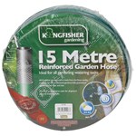 Kingfisher 15m Reinforced Garden Hose