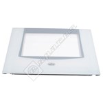 Belling Main Oven Door Assembly w/ white detailing