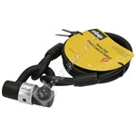 Rolson Heavy Duty 150cm Cable & Padlock