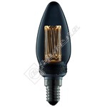 TCP Candle SES/E14 LED Vintage Smoked Etched Bulb