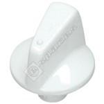 Zanussi Control Knob White (Does Not Include Bezel or Spring)