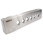 Beko Silver Oven Control Panel Fascia