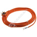 Hedge Trimmer Mains Power Supply Cable & Plug - 12.25m
