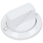 Beko Oven Function Control Knob - White