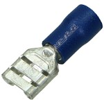Electruepart Blue 6.3mm Female Push-On Terminal - Pack of 100