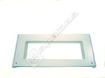 Belling Grill Door Glass Assembly w/ White detail