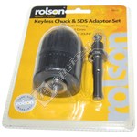 Rolson Keyless Chuck Complete with Adaptor