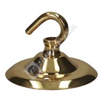 Wellco Brass Plated Ceiling Hook