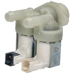 Cold Water Double Inlet Solenoid Valve 180Deg - With 12 Bore Outlets & Protected (Push)