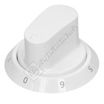 Beko Hob Control Knob - White