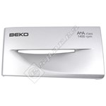 Beko Washing Machine Detergent Drawer Front - Silver