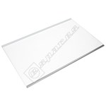 Top/Middle Fridge Glass Shelf Assembly 460x290mm