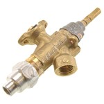 Oven Cooktop Auxiliary Valve