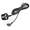 Universal Figure-8 Right Angled Mains Lead - 3 Metre