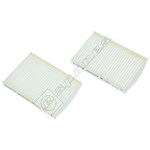 Tumble Dryer Airflow Pollen Filter - Pack of 2