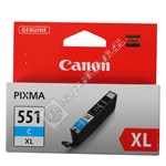 Canon Genuine High Capacity Cyan Ink Cartridge - CLI-551CXL