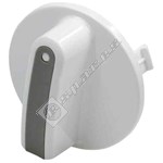 Flavel Tumble Dryer Timer Knob - White/Grey