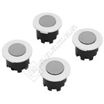 Indesit Grey Cooker Control Knob - Pack of 4