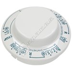 Hoover Washing Machine Timer Knob - White