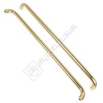 Belling Oven Door Handle Kit - Gold