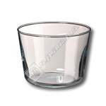 Braun Glass Container