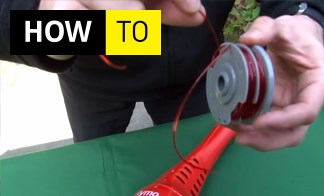 How To Re-Spool Flymo Line