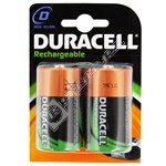Duracell D Rechargeable Batteries - 2 Pack