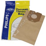 Electruepart BAG65 Philips HR6938 Vacuum Dust Bags - Pack of 5