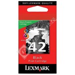 Lexmark Genuine Black Ink Cartridge - No.42
