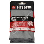 Kitchen/Bathroom Double-Sided Deep Scrub Microfibre Cleaning Cloth - 30 x 30cm