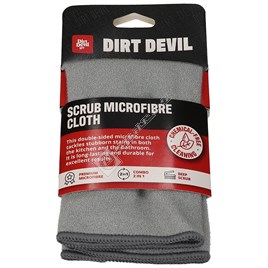 Kitchen/Bathroom Double-Sided Deep Scrub Microfibre Cleaning Cloth - 30 x 30cm - ES1950453