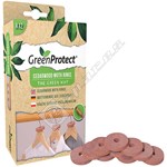 Green Protect Green Protect Cedarwood Deterrent Moth Rings For Clothes - Pack of 12 (Pest Control)