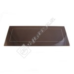 Glen Dimplex Top Door Glass (Brown)