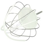 Food Processor Whisk - White