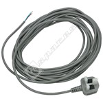 Electruepart Compatible Vacuum 10m Mains Cable - UK Plug