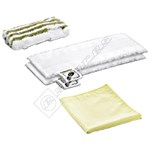 Karcher Steam Cleaner Microfibre EasyFix Bathroom Cloth Set