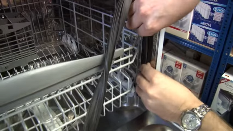 Fitting A Dishwasher Door Seal