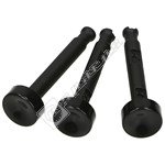 Electrolux Cooker Black Push Button Kit - Pack of 3