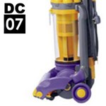 Dyson DC07 i Yellow/Purple Spare Parts