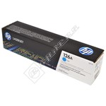 Hewlett Packard Genuine 126A Cyan Toner Cartridge - CE311A