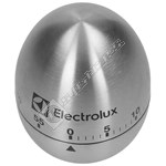 Electrolux Metal Egg Shaped Cooking Timer - Satin