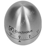 Electrolux Metal Egg Shaped Cooking Timer - Satin