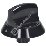 Indesit Thermostat Gas Control Knob - Black