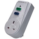 Wellco RCD Mains Safety Adaptor