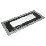 Indesit Graphite Top Oven Outer Door Glass