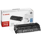 Canon Genuine Black Toner Cartridge - 715