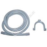 2.5m Drain Hose With Straight Ends 19mm & 22mm