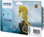 Epson Genuine T0487 Multi-Pack Ink Cartridge