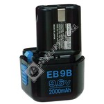 Hitachi EB9B 9.6V Clip-on NiCD Power Tool Battery